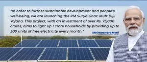 pm surya ghar yojna for rooftop solar subsidy